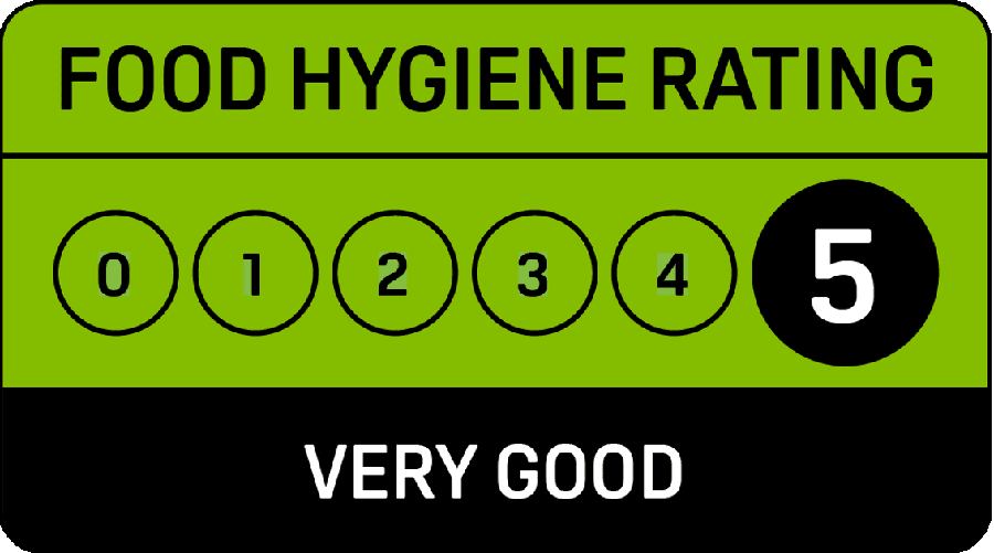 5-start Food Hygiene Rating